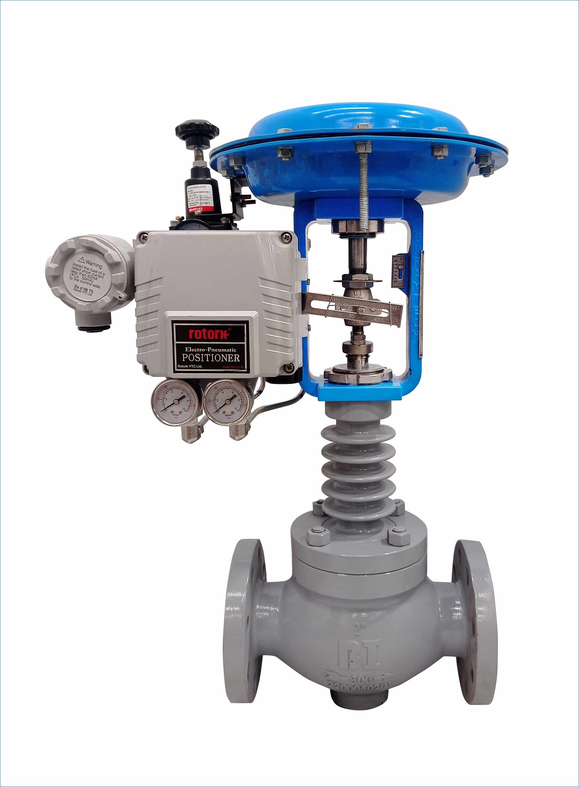 PID SANITARY GLOBE CONTROL VALVE