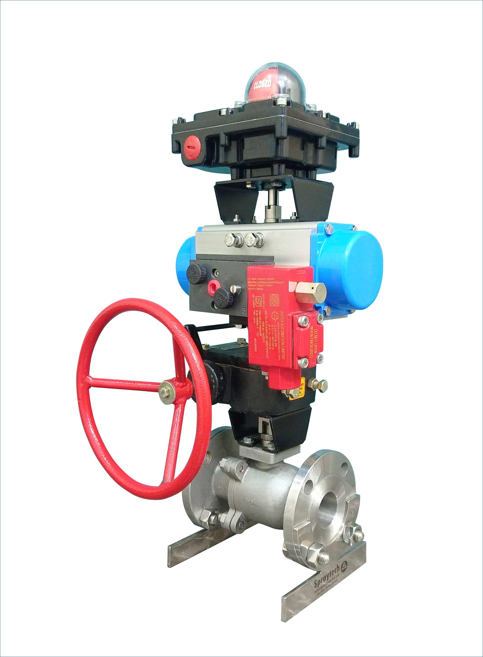 PID SANITARY GLOBE CONTROL VALVE